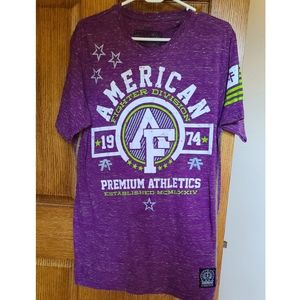 Buckle American Fighter purple XL shirt